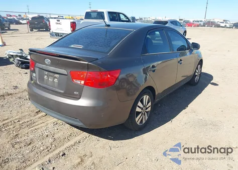 2013 Kia Forte Ex z USA, uszkodzony, nr VIN KNAFU4A2XD5668643